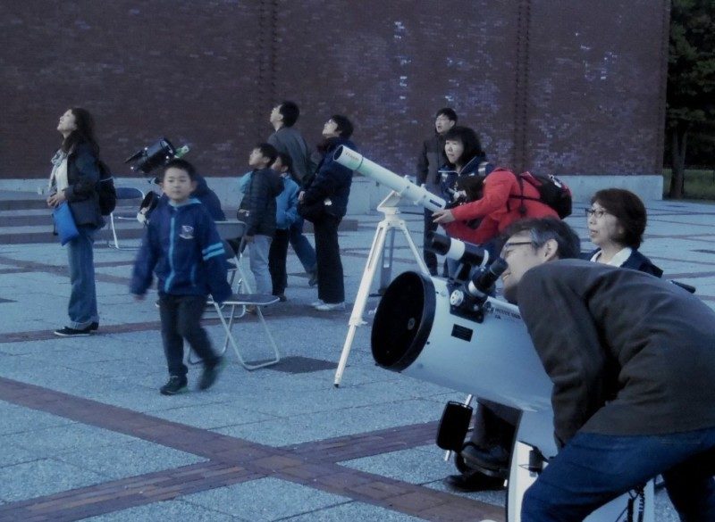 5月の星空観察会~月の静かの海周辺を観察しましょう~