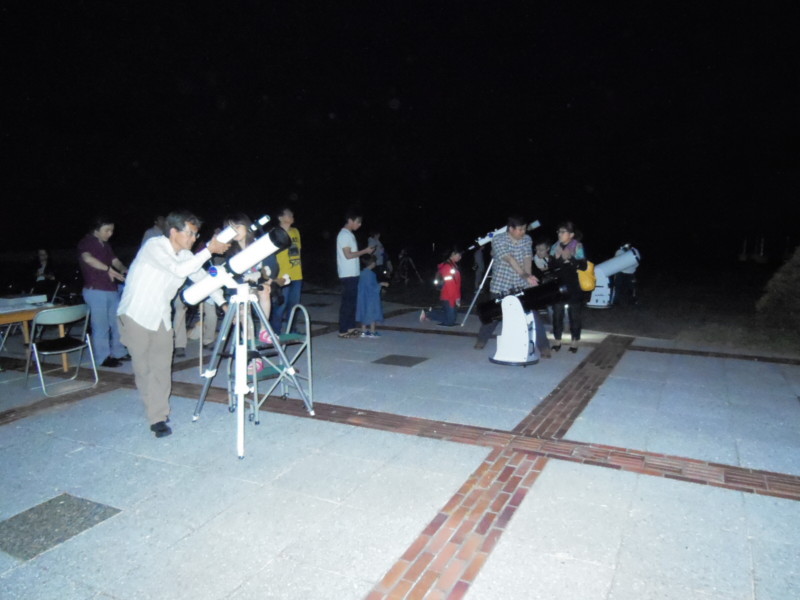 星空観察会~夏の星座から秋の星座へ~
