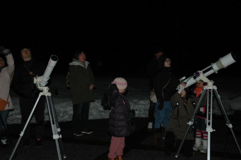 <中止>星空観察会~冬の星座から春の星座へ~