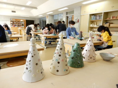 【受付終了】陶器のミニクリスマスツリーを作ろう！