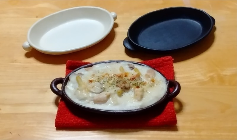 耐熱グラタン皿を作ろう!