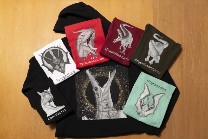 恐竜のTシャツ屋