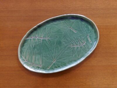 植物模様のお皿を作ろう！