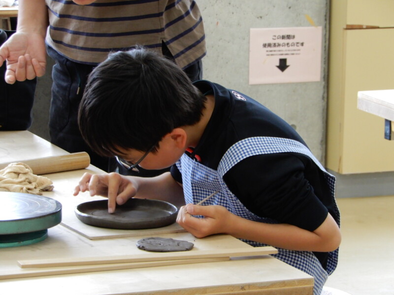 板作りのお皿を作ろう！