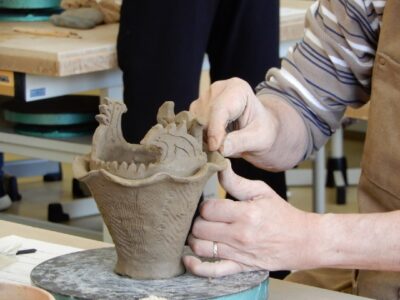 ドキドキ！縄文土器作り体験